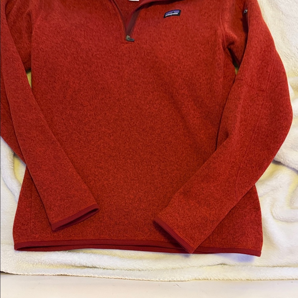 Patagonia Women's Deep Red Turtleneck Sweater